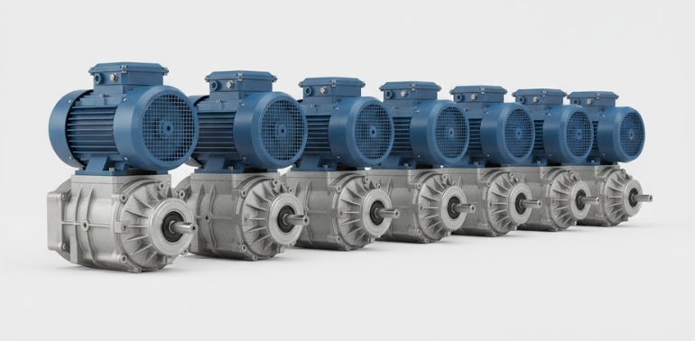 Three Phase Gear Motors